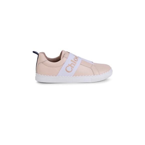 Chloe’ Lauren Slip-on Sneakers in Light Pink - Picture 8 of 9
